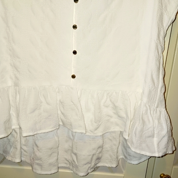 DKNY Sleeveless Blouse Tropical Rain - Picture 6 of 10